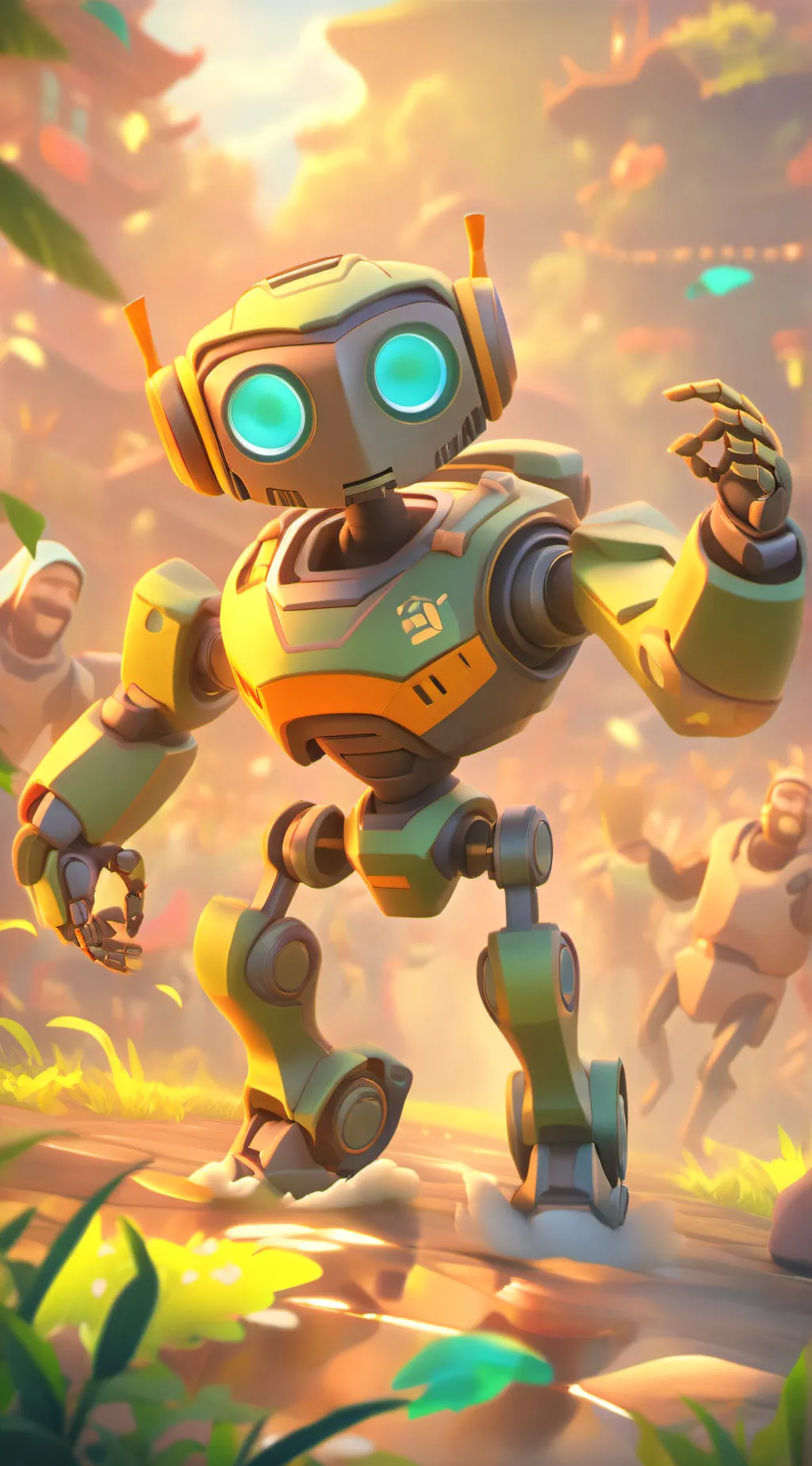 ai character: ai bot background