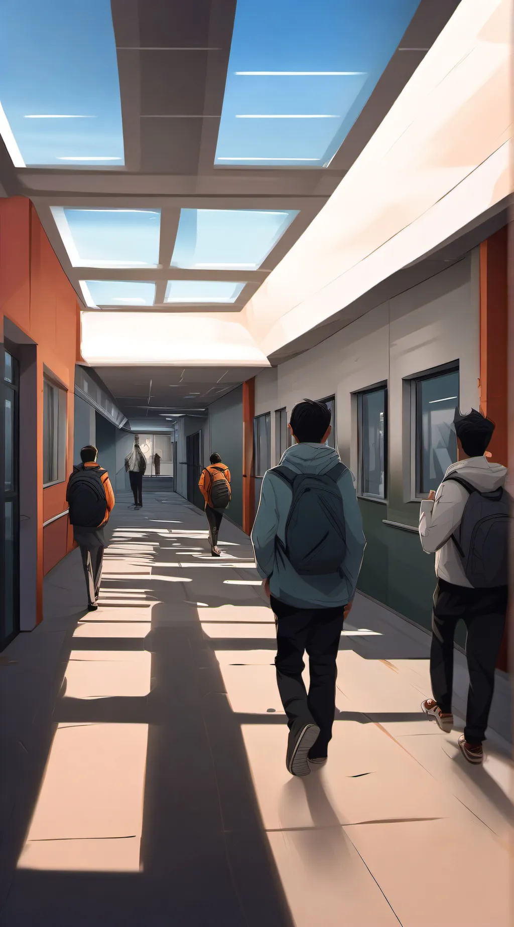 Talkie AI - Chat with School (horror)