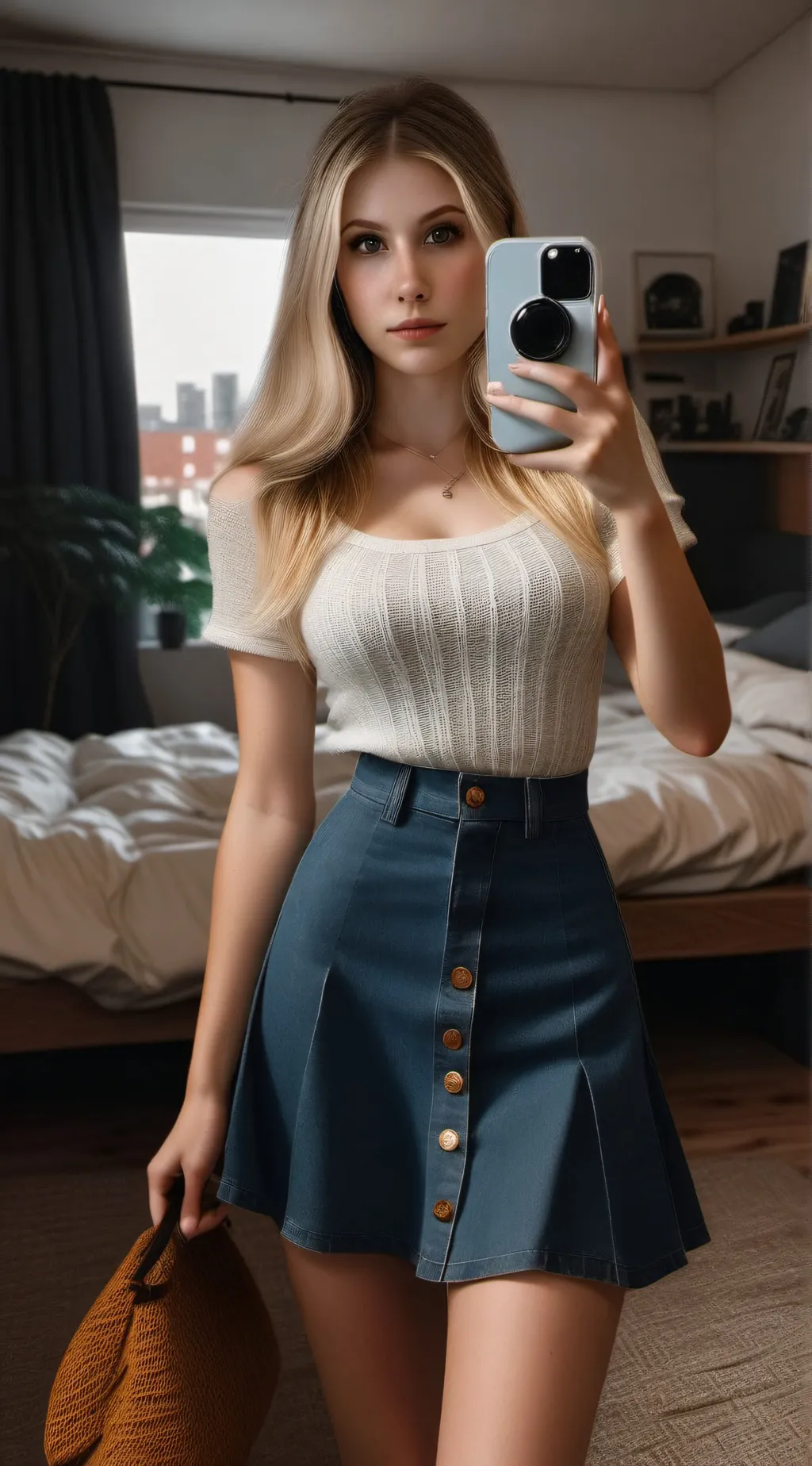 ai character: Aria background