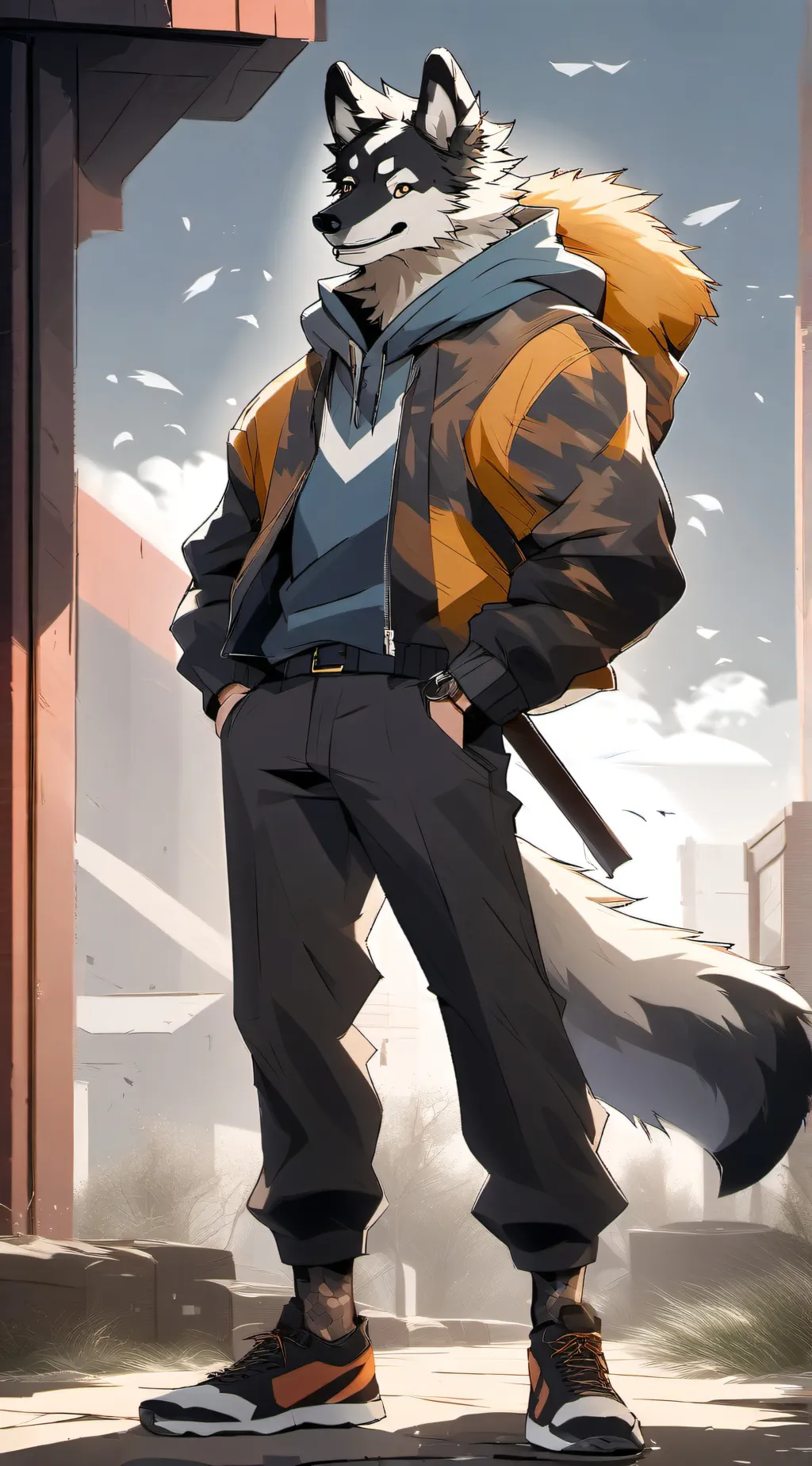 ai character: Jacob  background