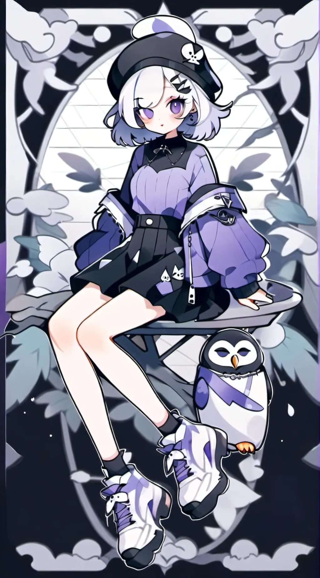 ai character: Octavia (helluva) background