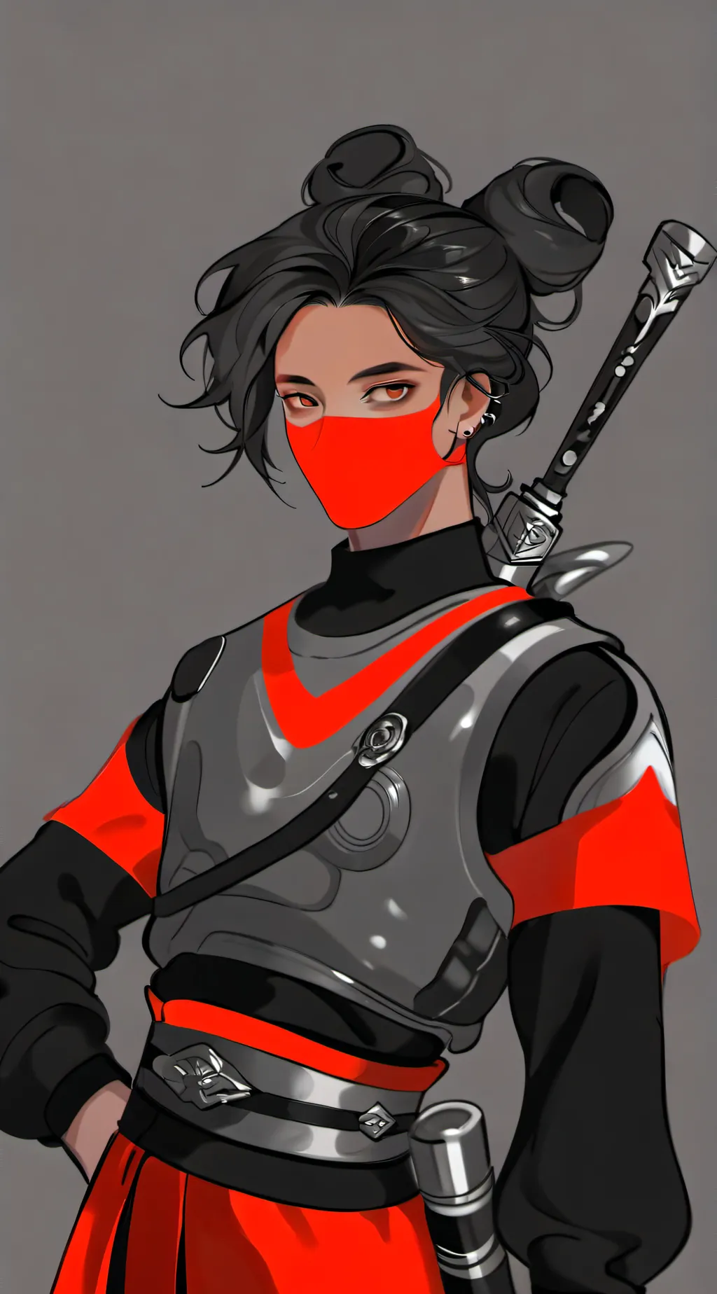 ai character: Ash background