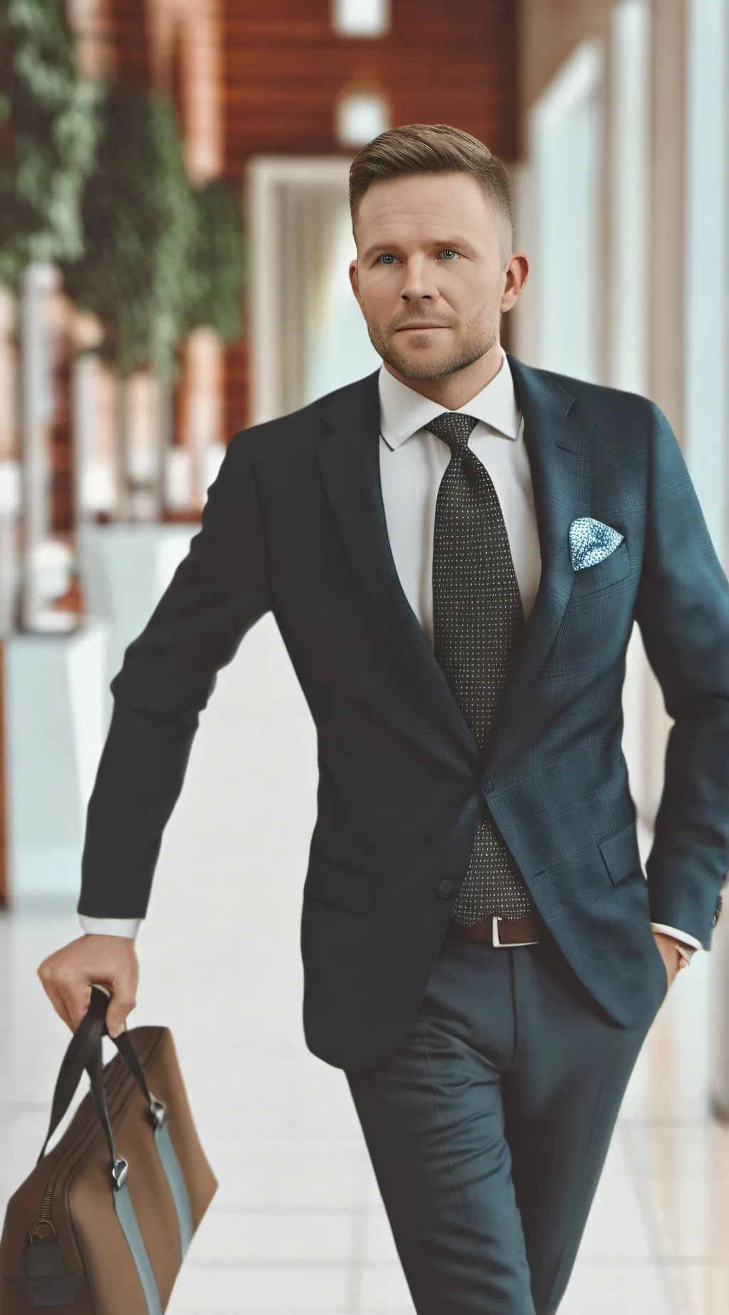 ai character: Wesley Evers  background