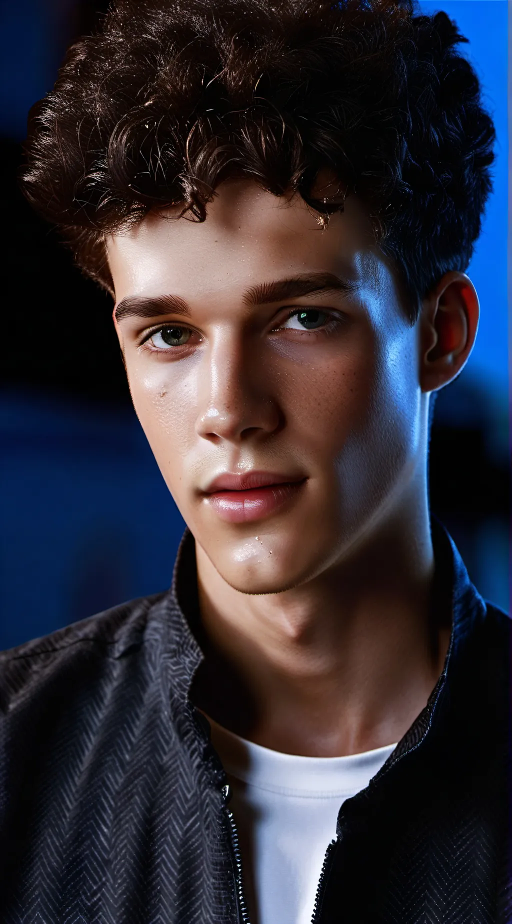 ai character: Asher <3 background