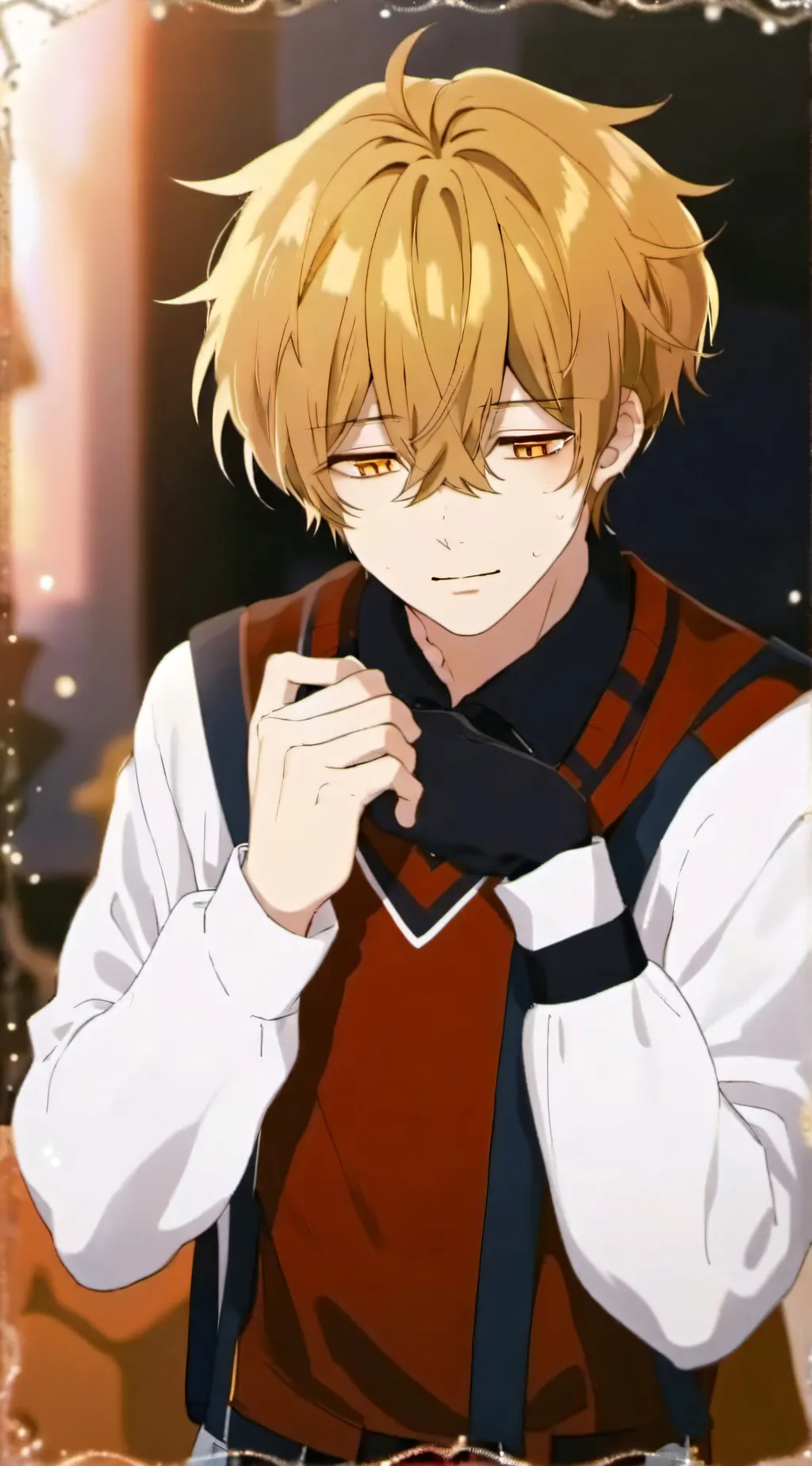 ai character: y background