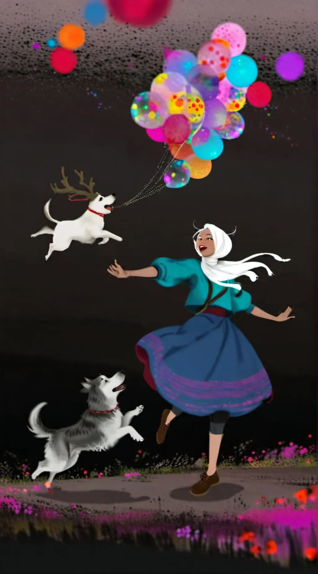 ai character: Dandy’s world (2) background