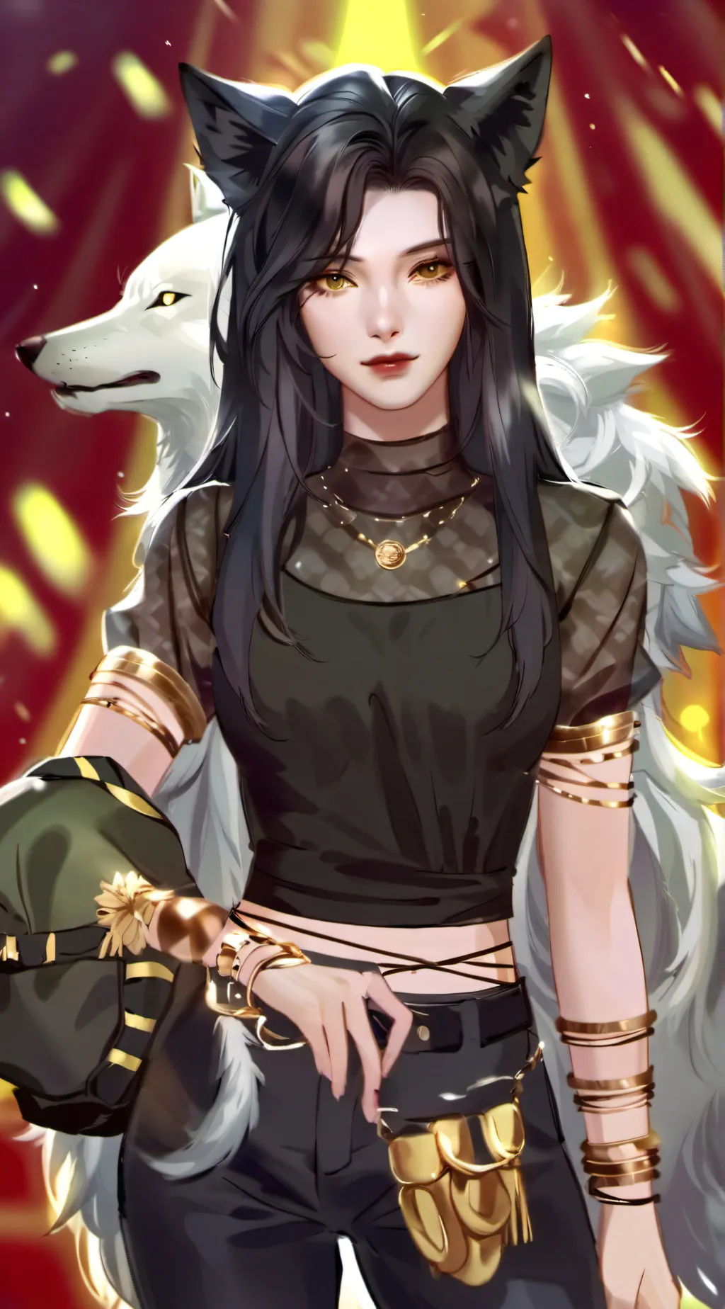 ai character: Abby background