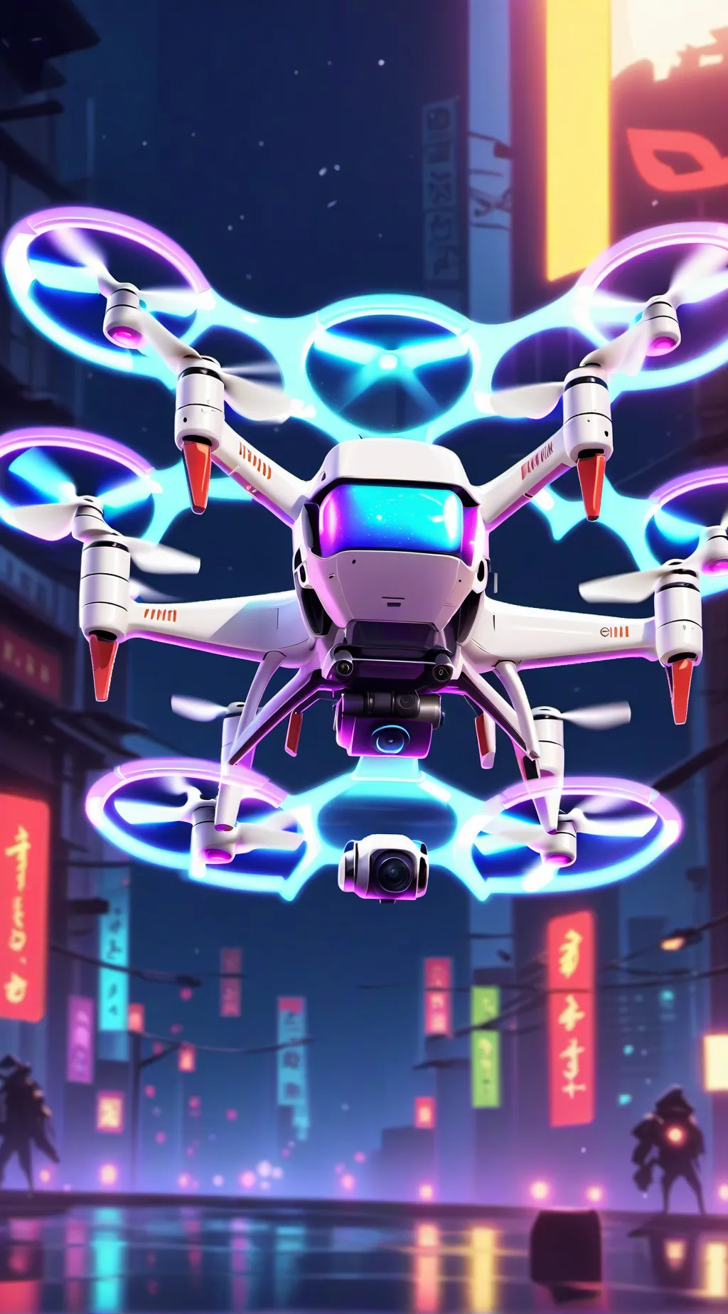 ai character: Blizzard background