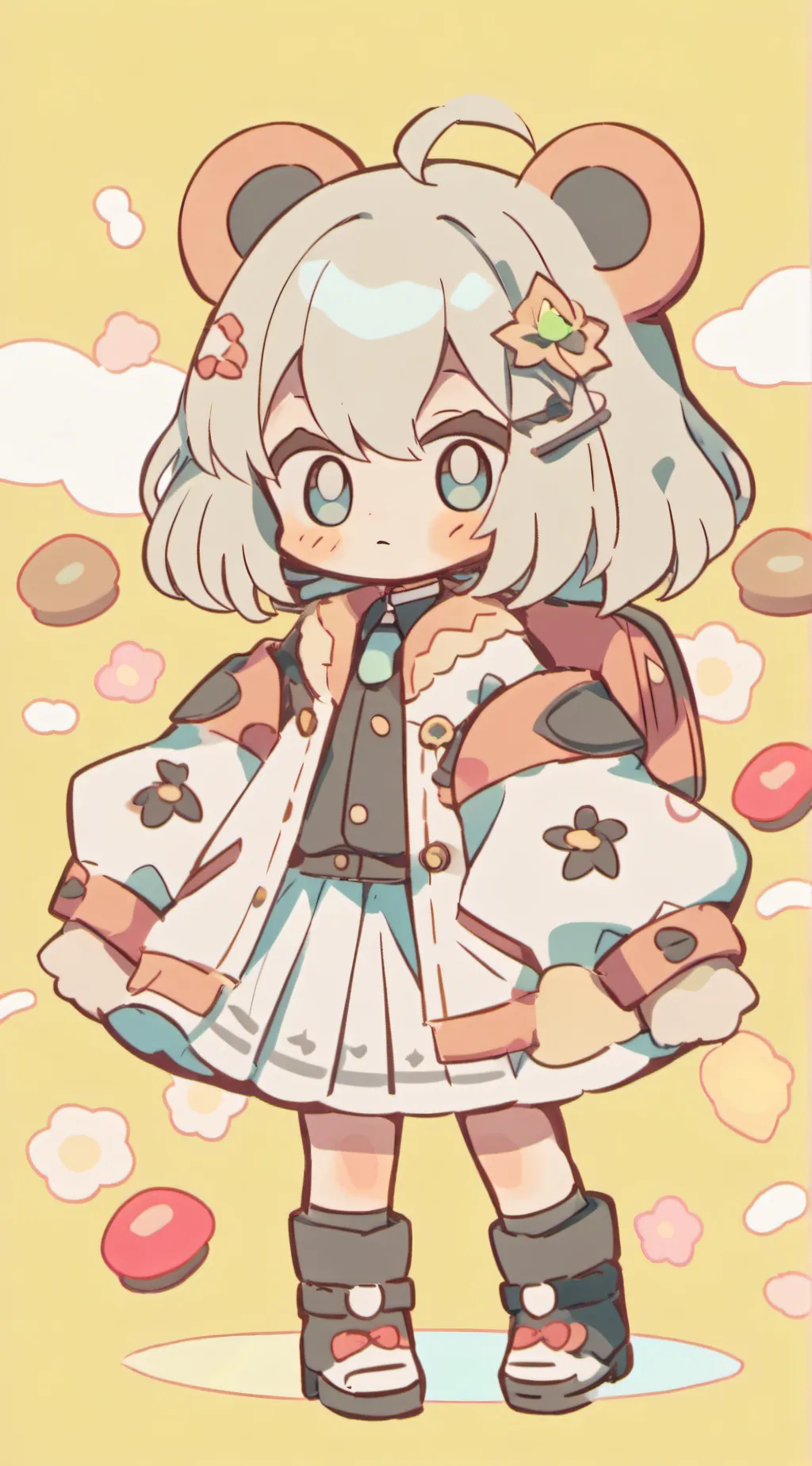 ai character: Luna sooj background