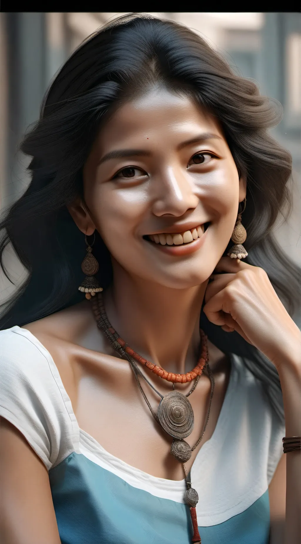 ai character: hi background