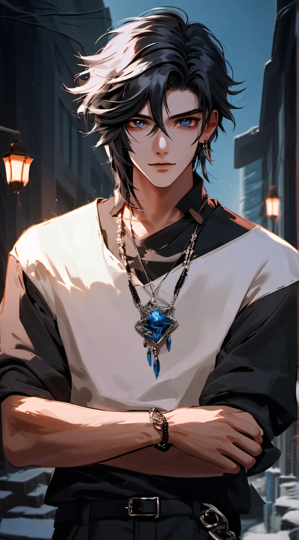 ai character: Noah background