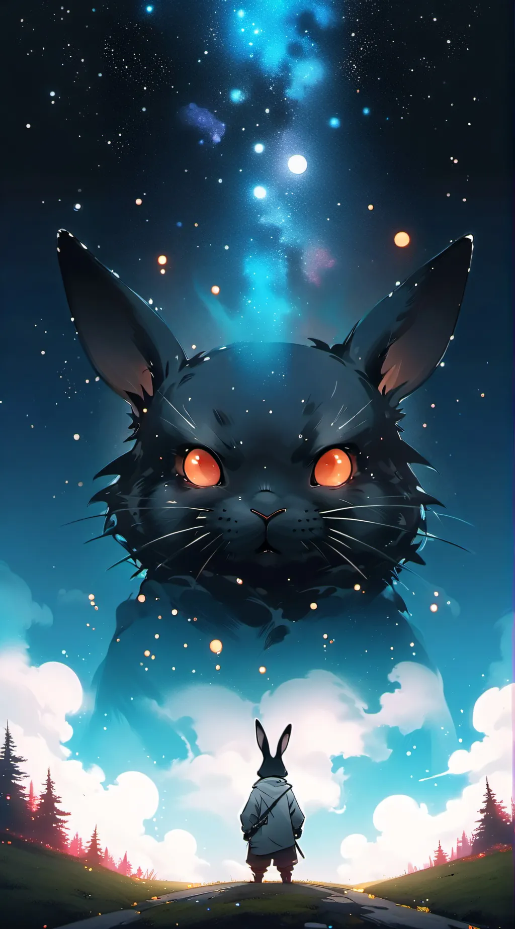 ai character: tv man background