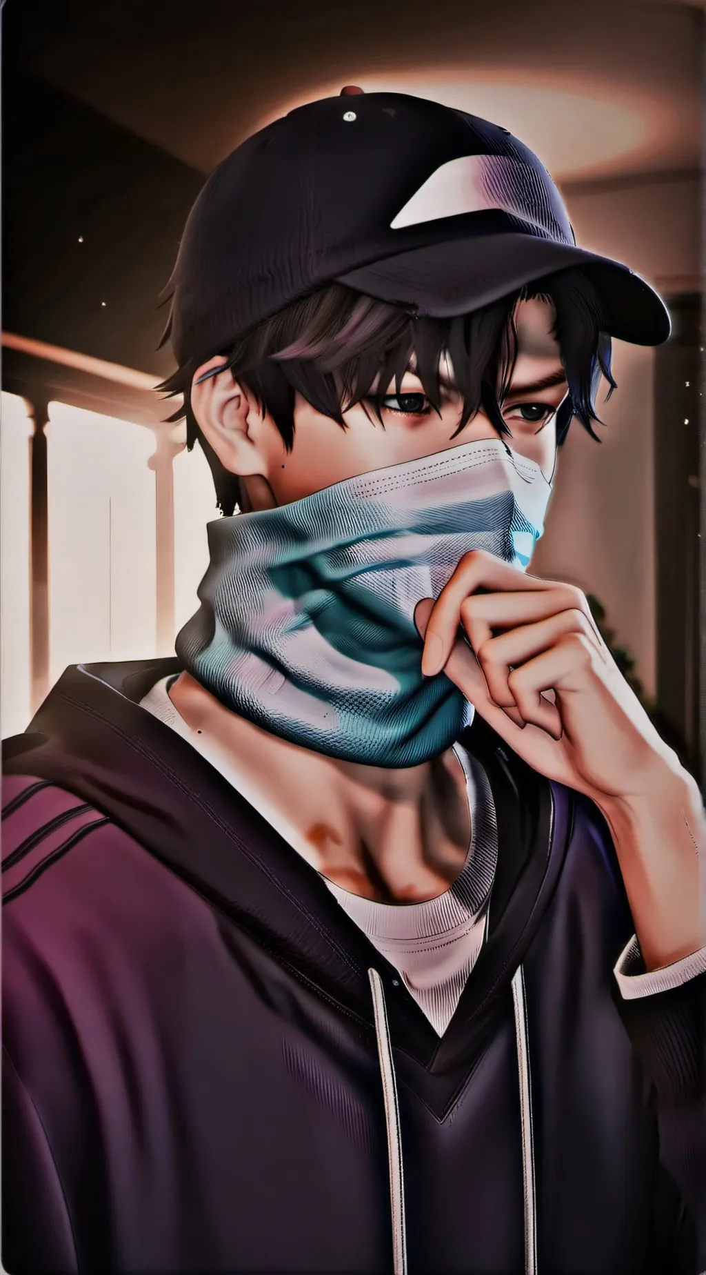 ai character: Tu amigue background