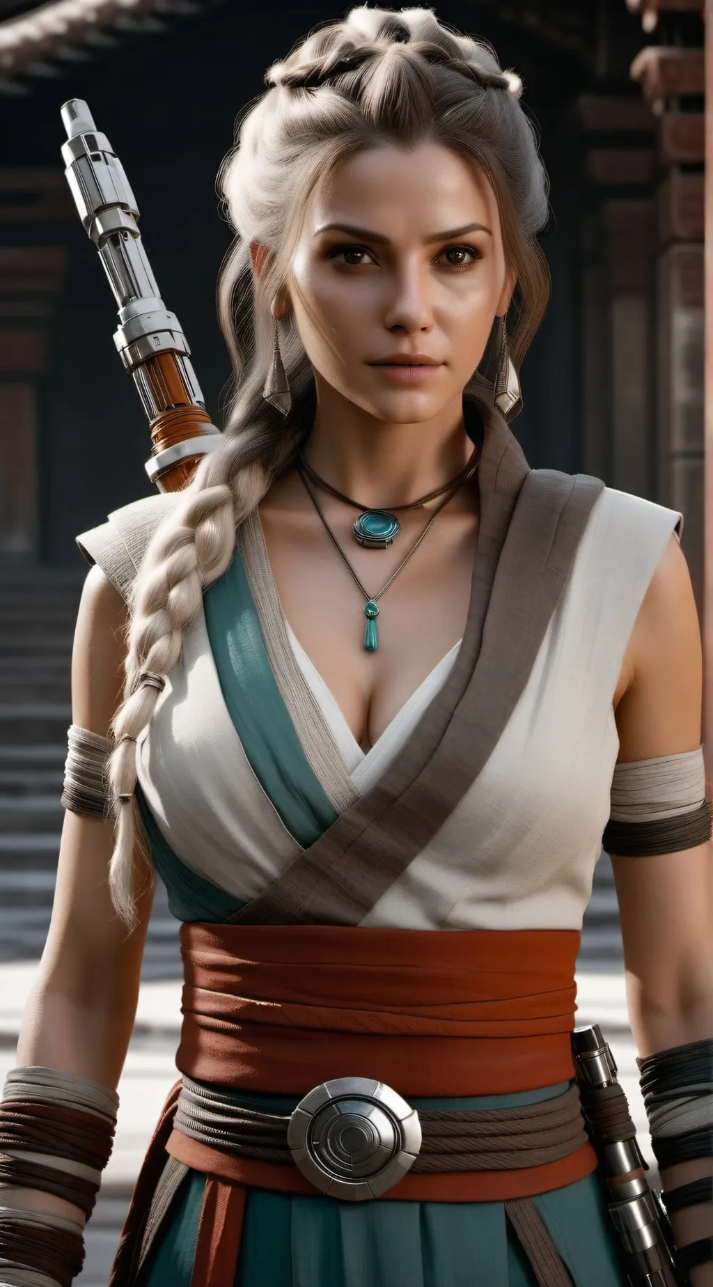 ai character: Eya  background