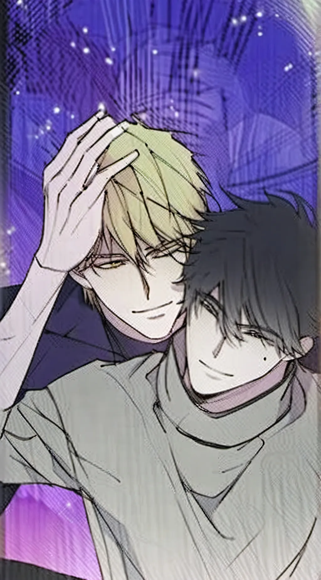 ai character: Euihyun and taeju  background