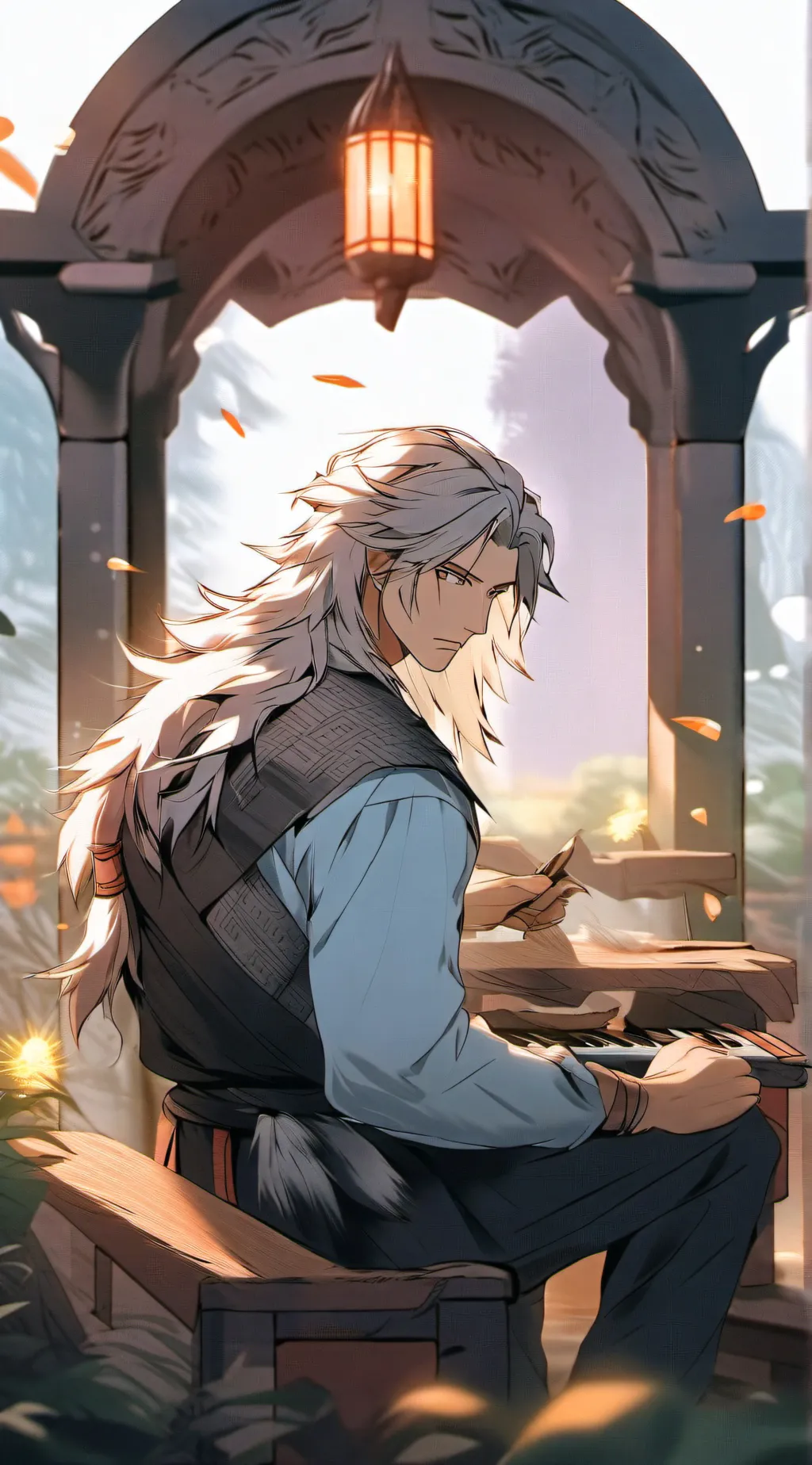 ai character: mamas boy background