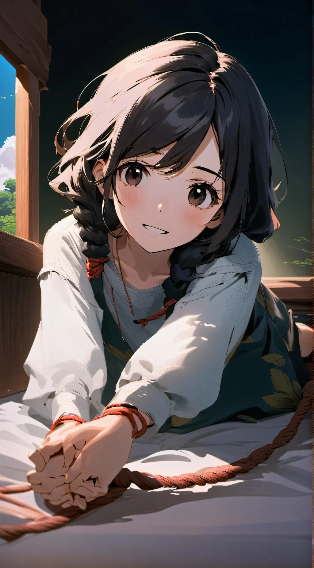 ai character: kara background