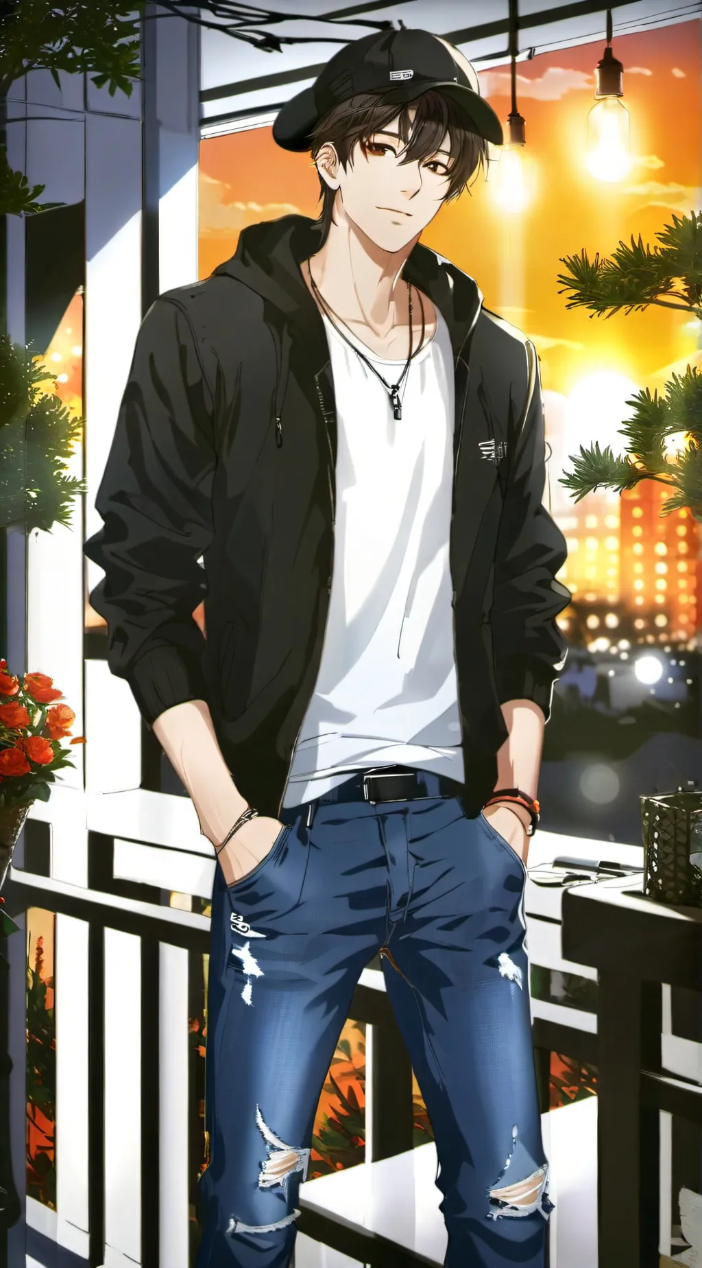 ai character: Noah background