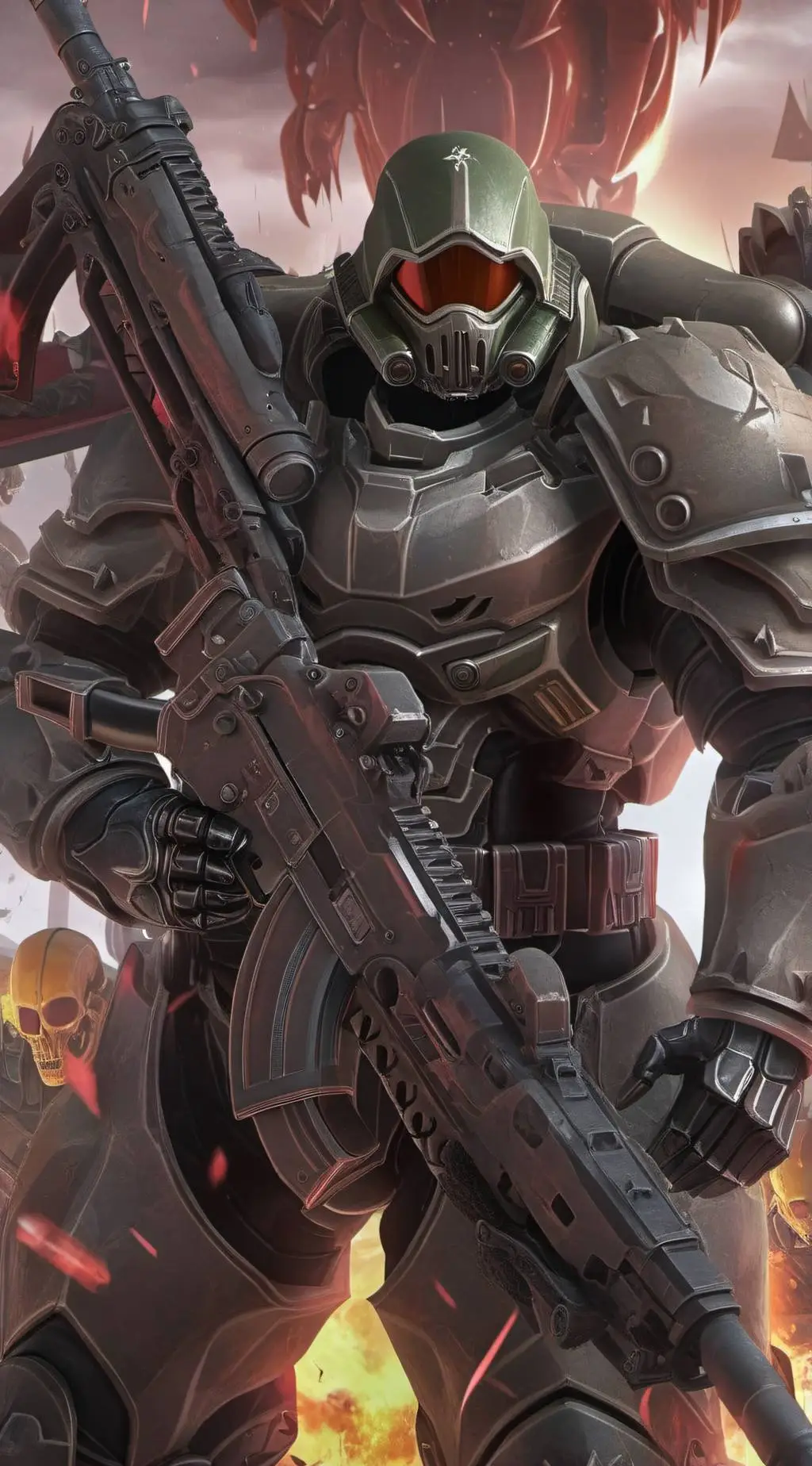 ai character: The Furry Slayer background