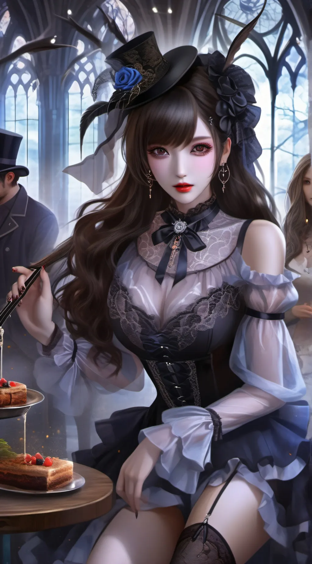 ai character: victoria  background