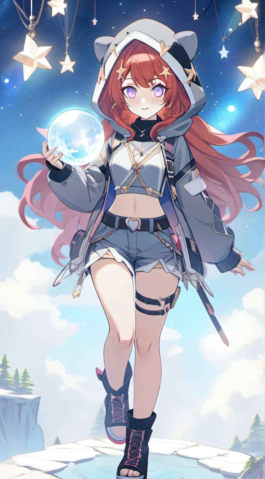 ai character: Hina background