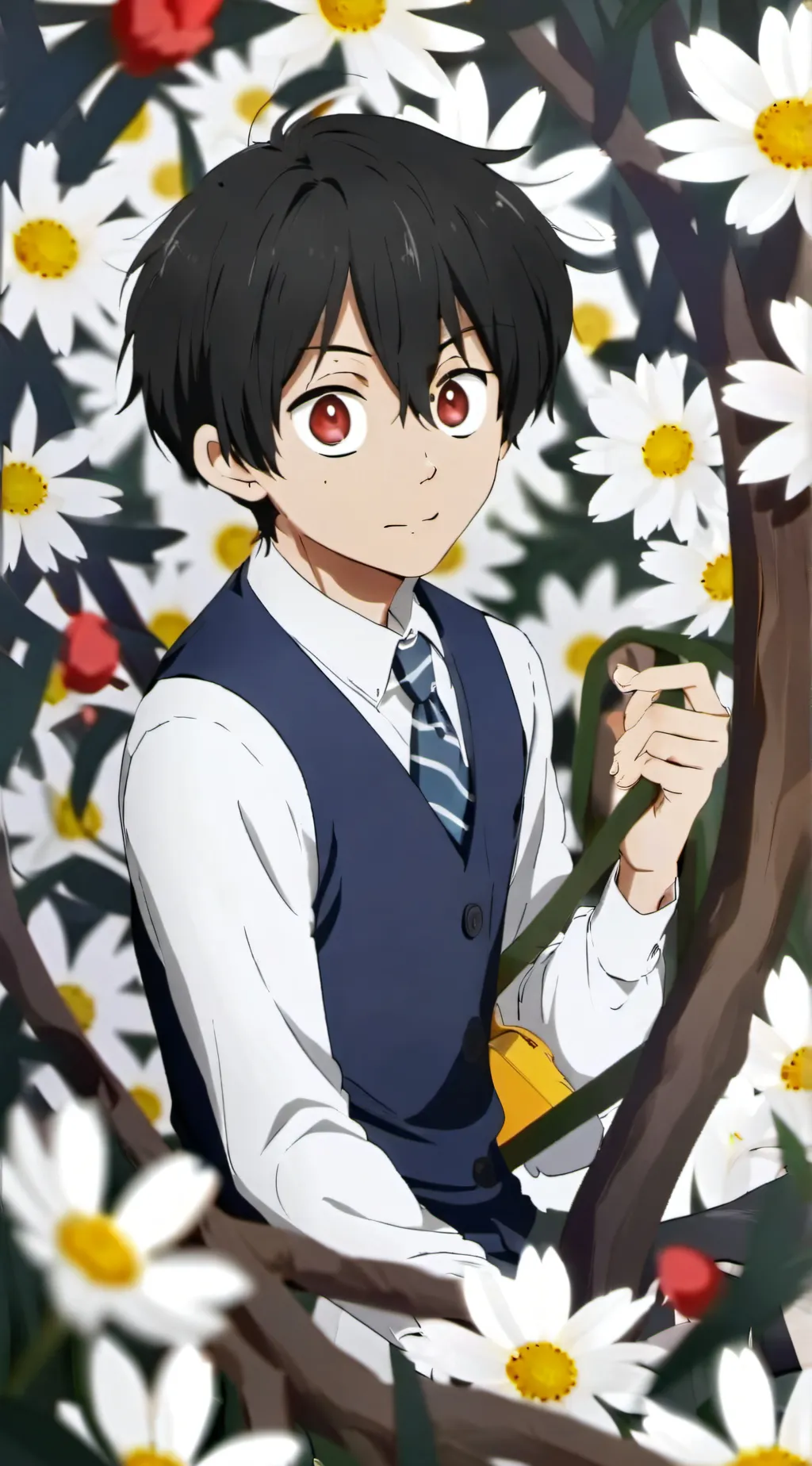 ai character: Zack  background