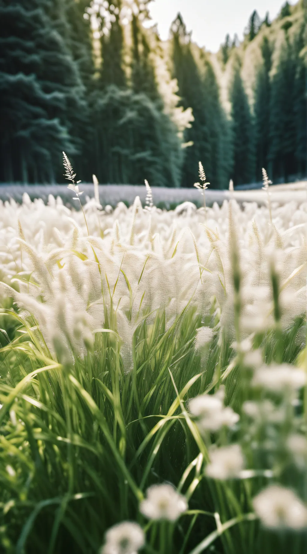 ai character: grass background