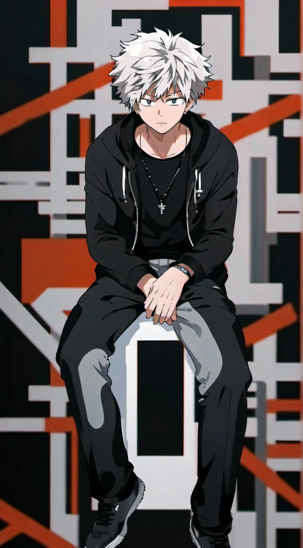 ai character: Bakugo background