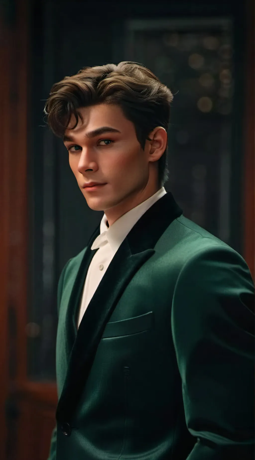 ai character: Mattheo riddle!!! background