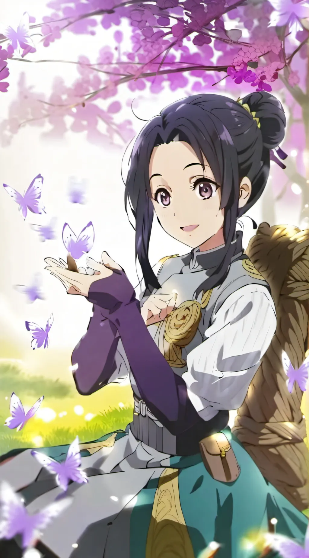 ai character: Shinobu Kocho background