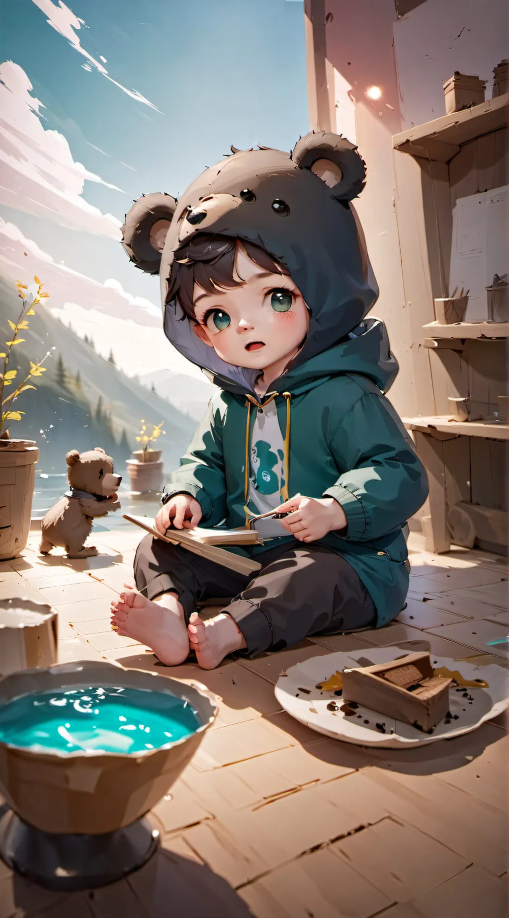 ai character: Timmy background