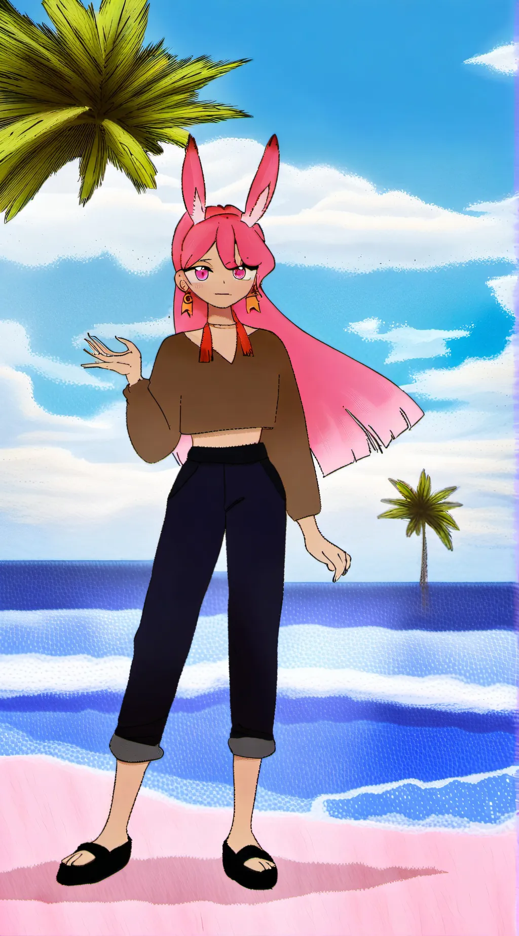 ai character: sosha background