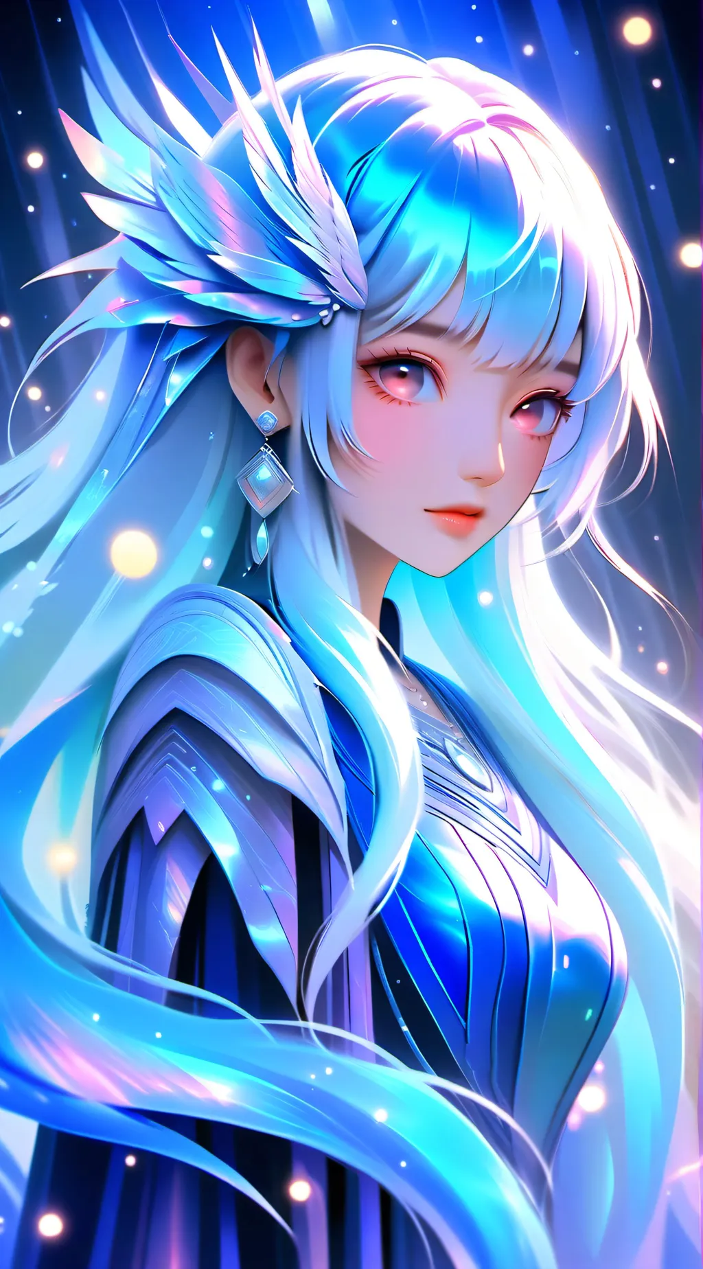 ai character: Bluey Duckling background