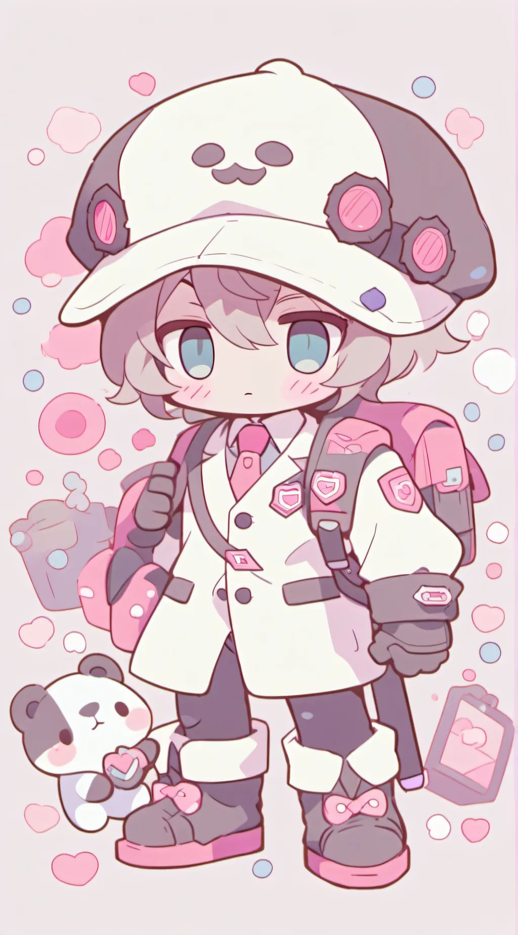 ai character: MD period  background