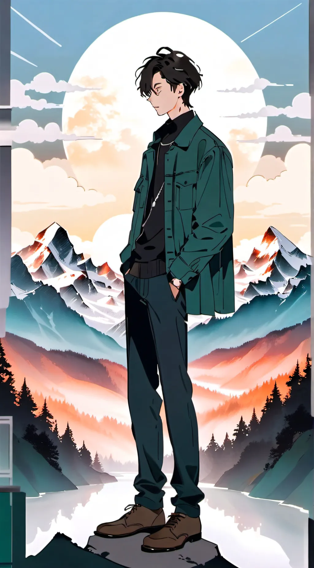 ai character: Axel background