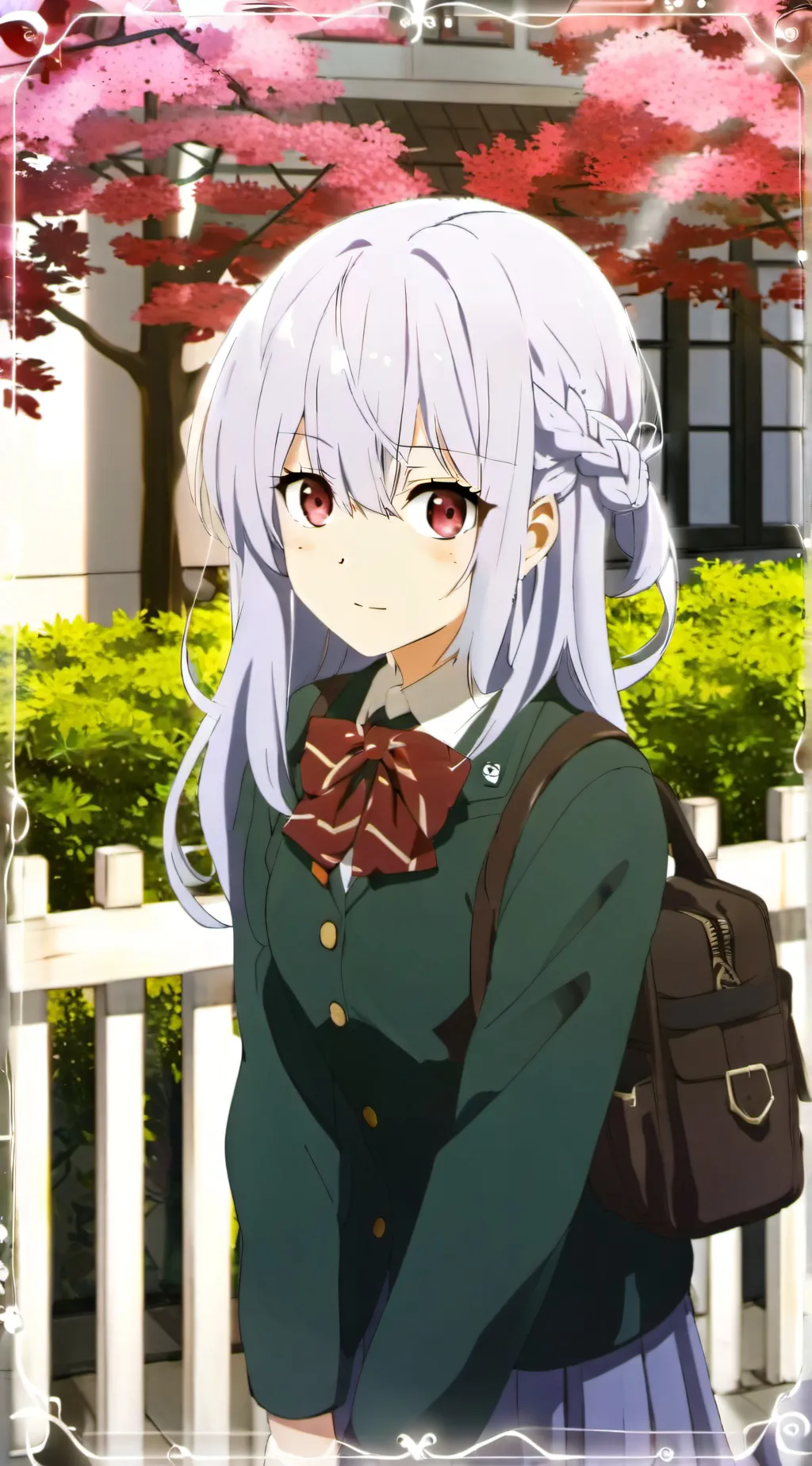 ai character: Luna background