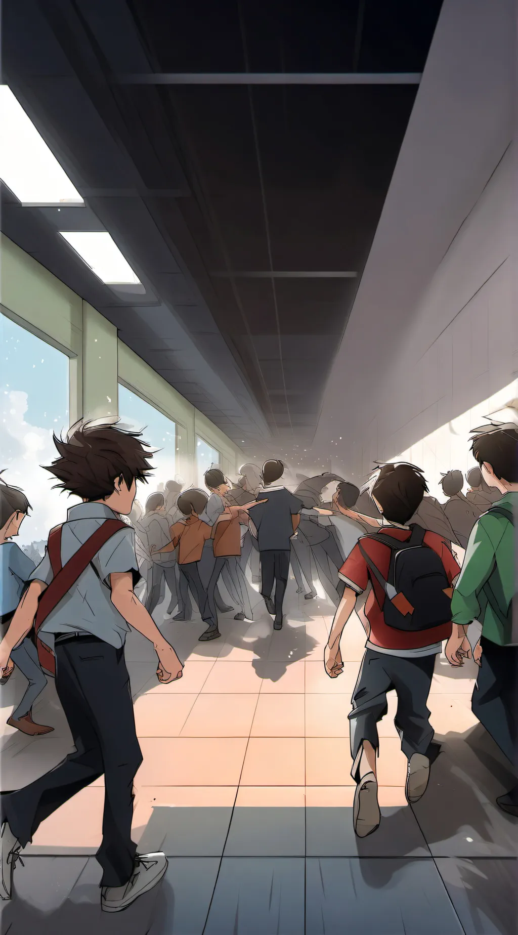 ai character: School Fights background