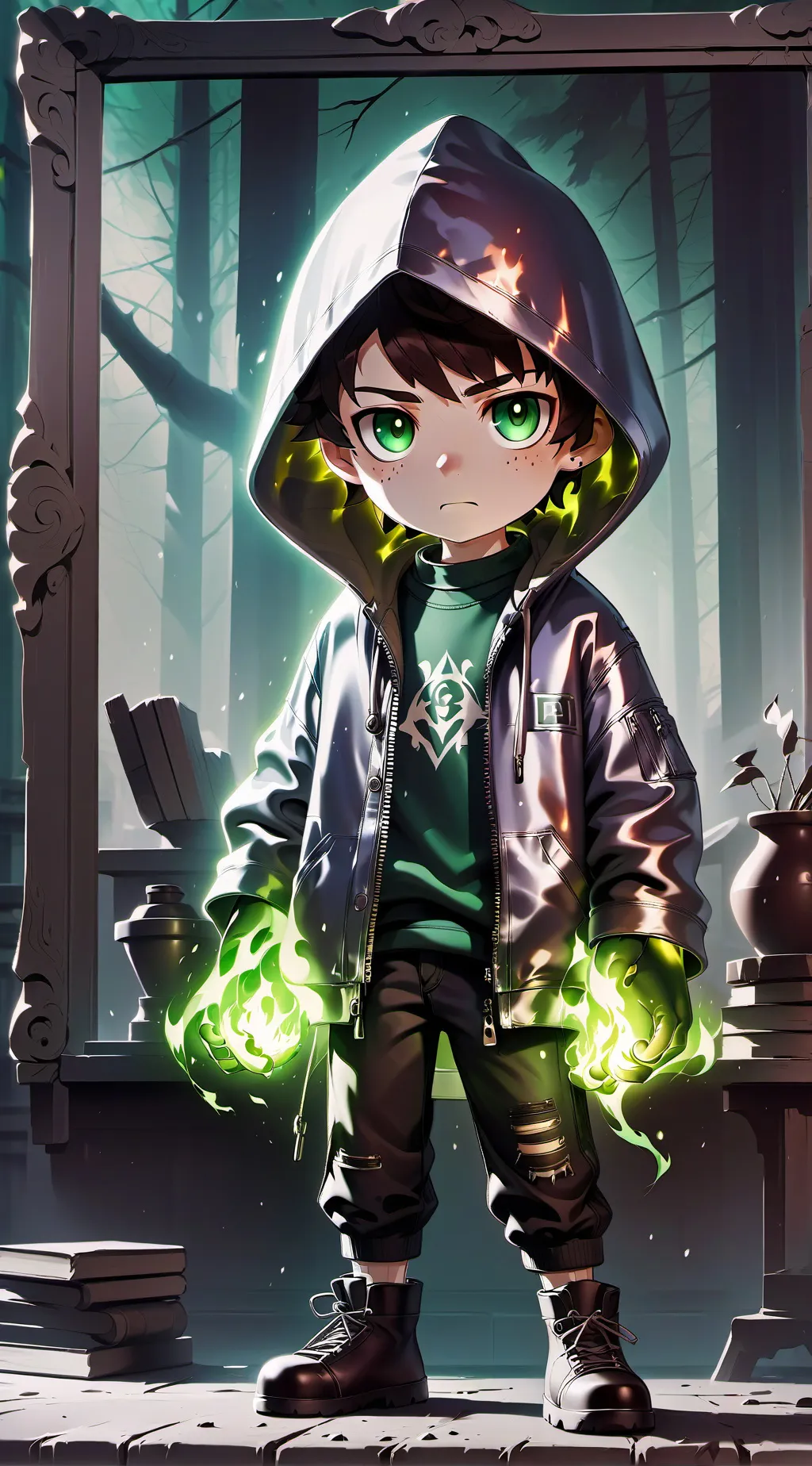 ai character: Aj background