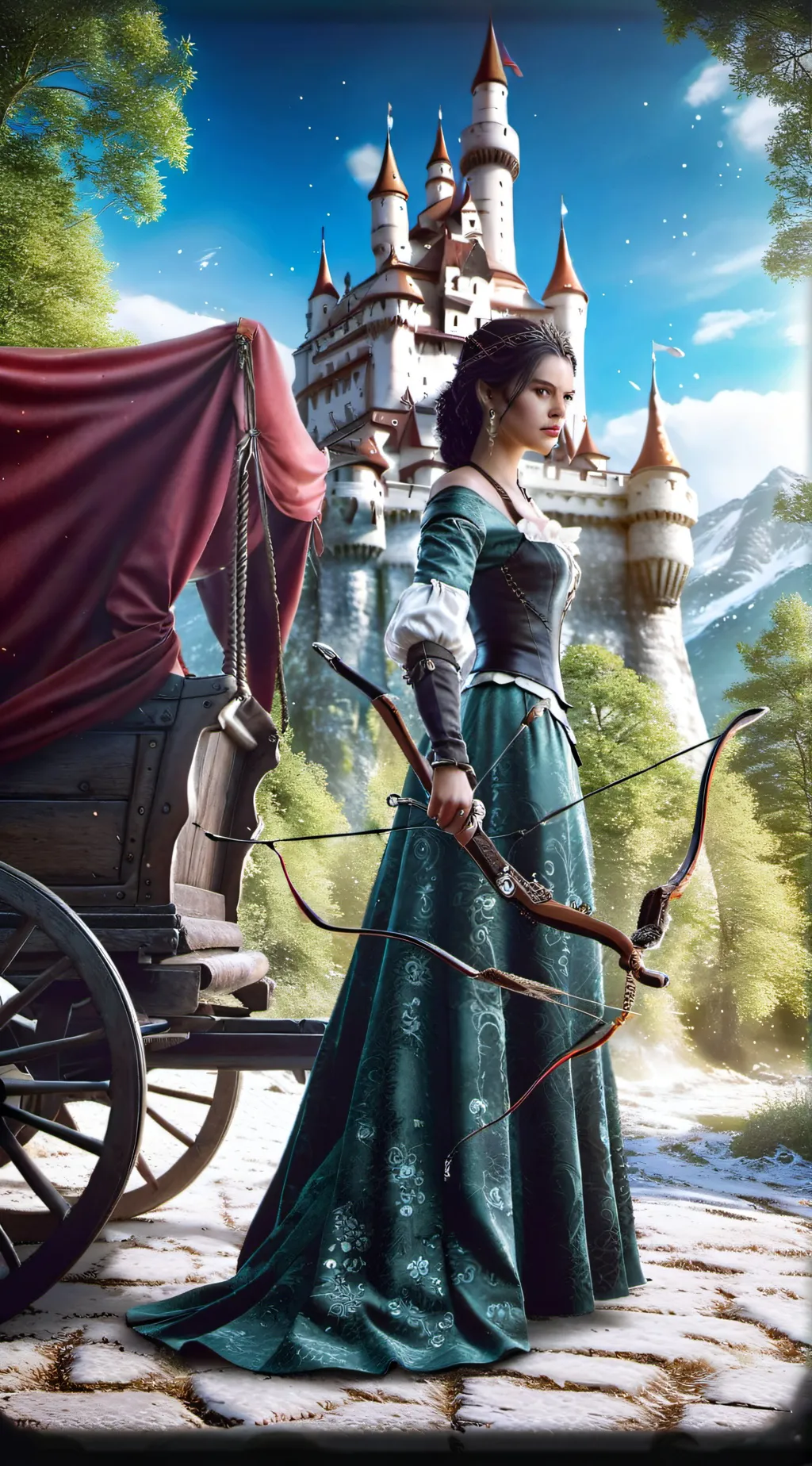 ai character: Maya  background