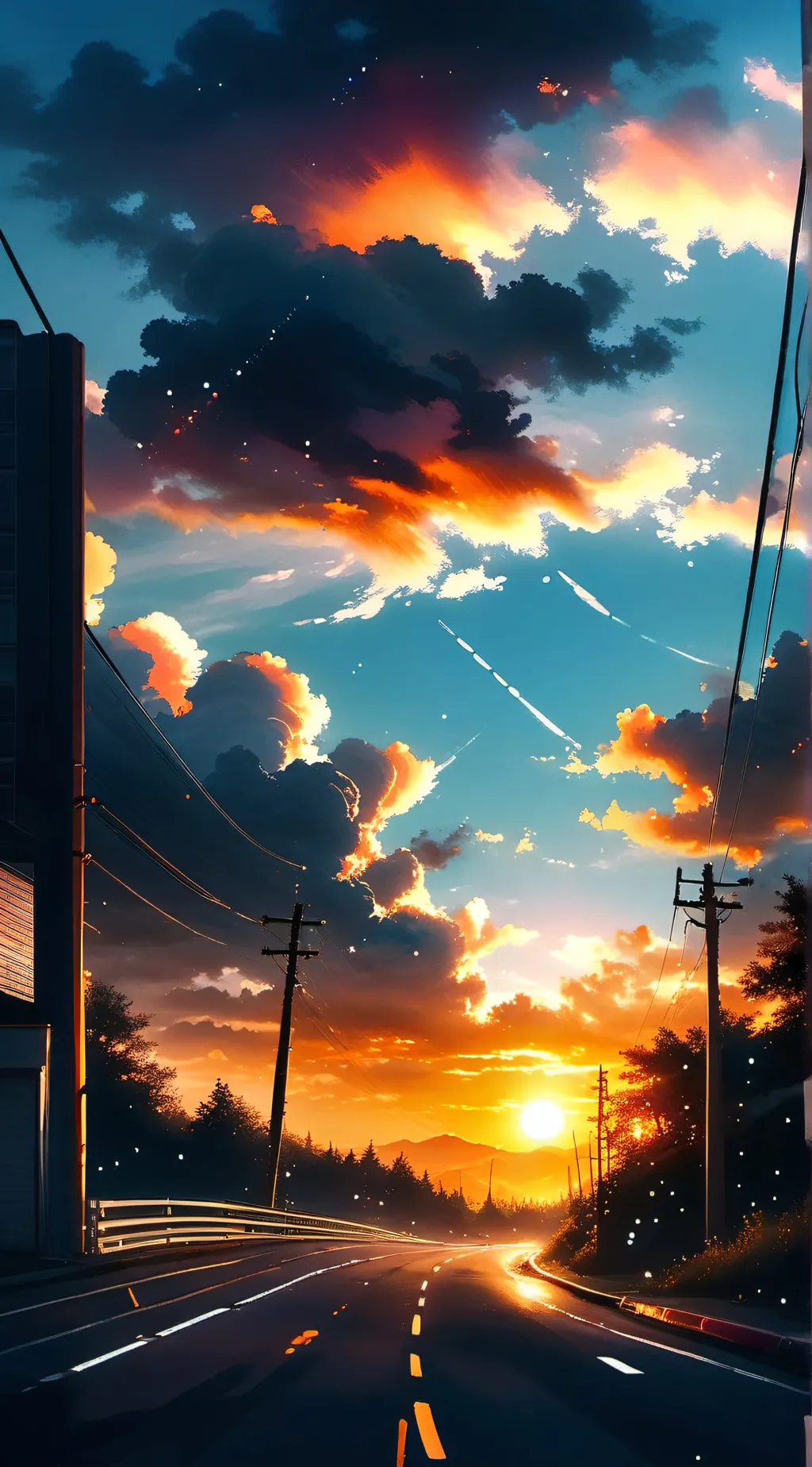 ai character: the gang car ride  background