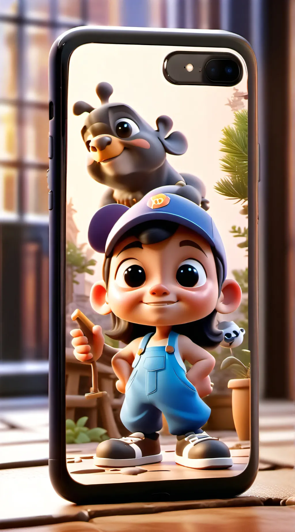 ai character: hh gc background