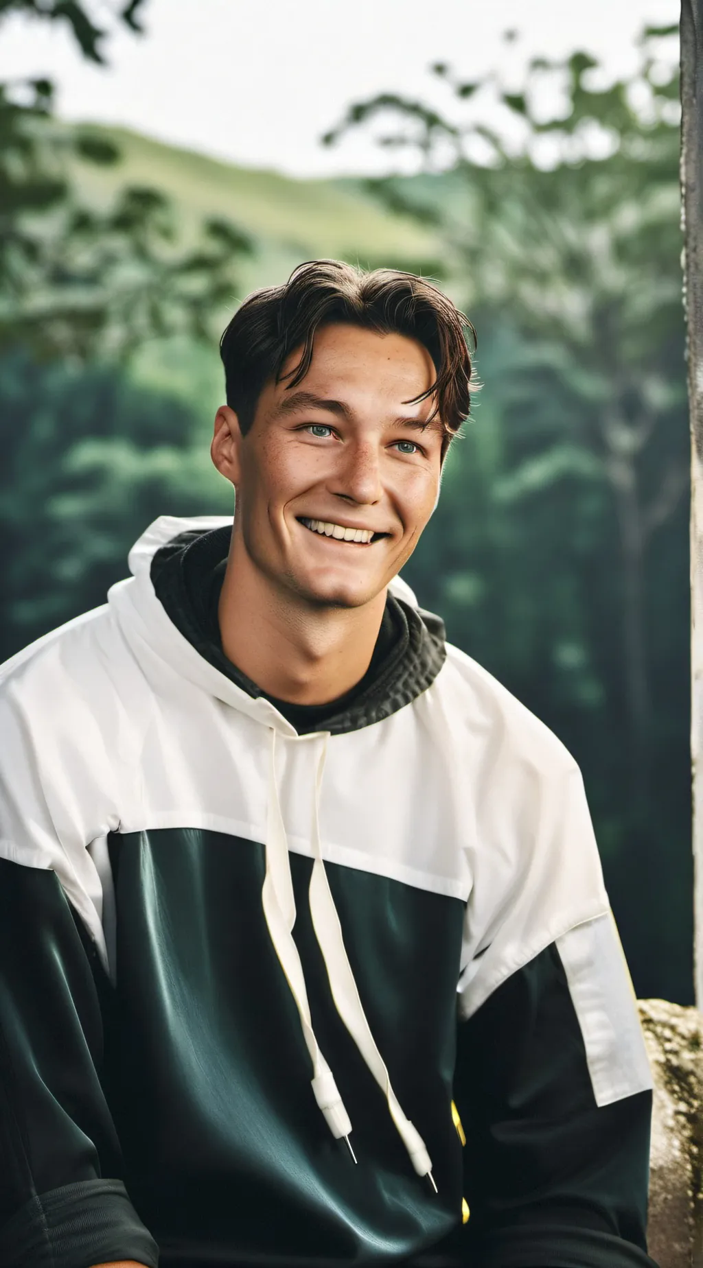 ai character: George Russel background