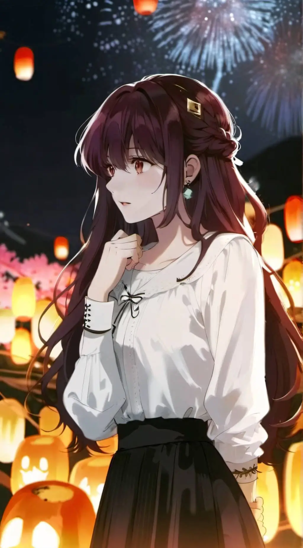 ai character: Hazel background