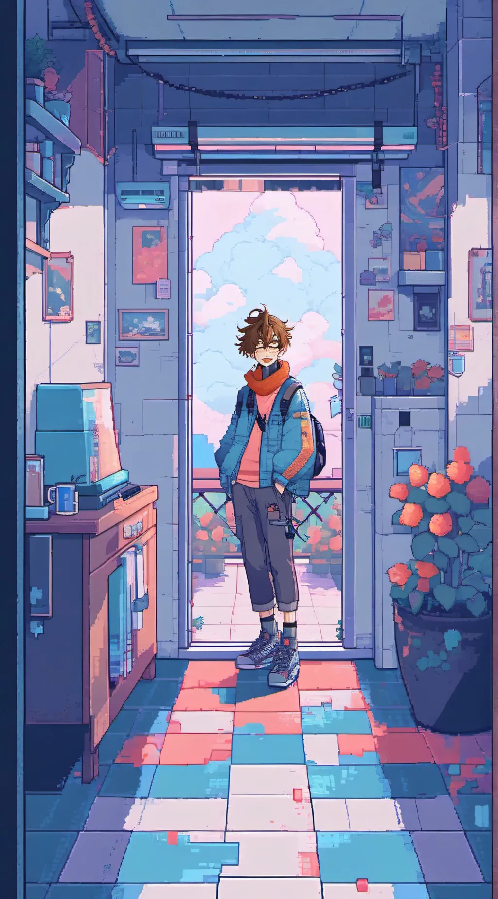 ai character: sunkenji background