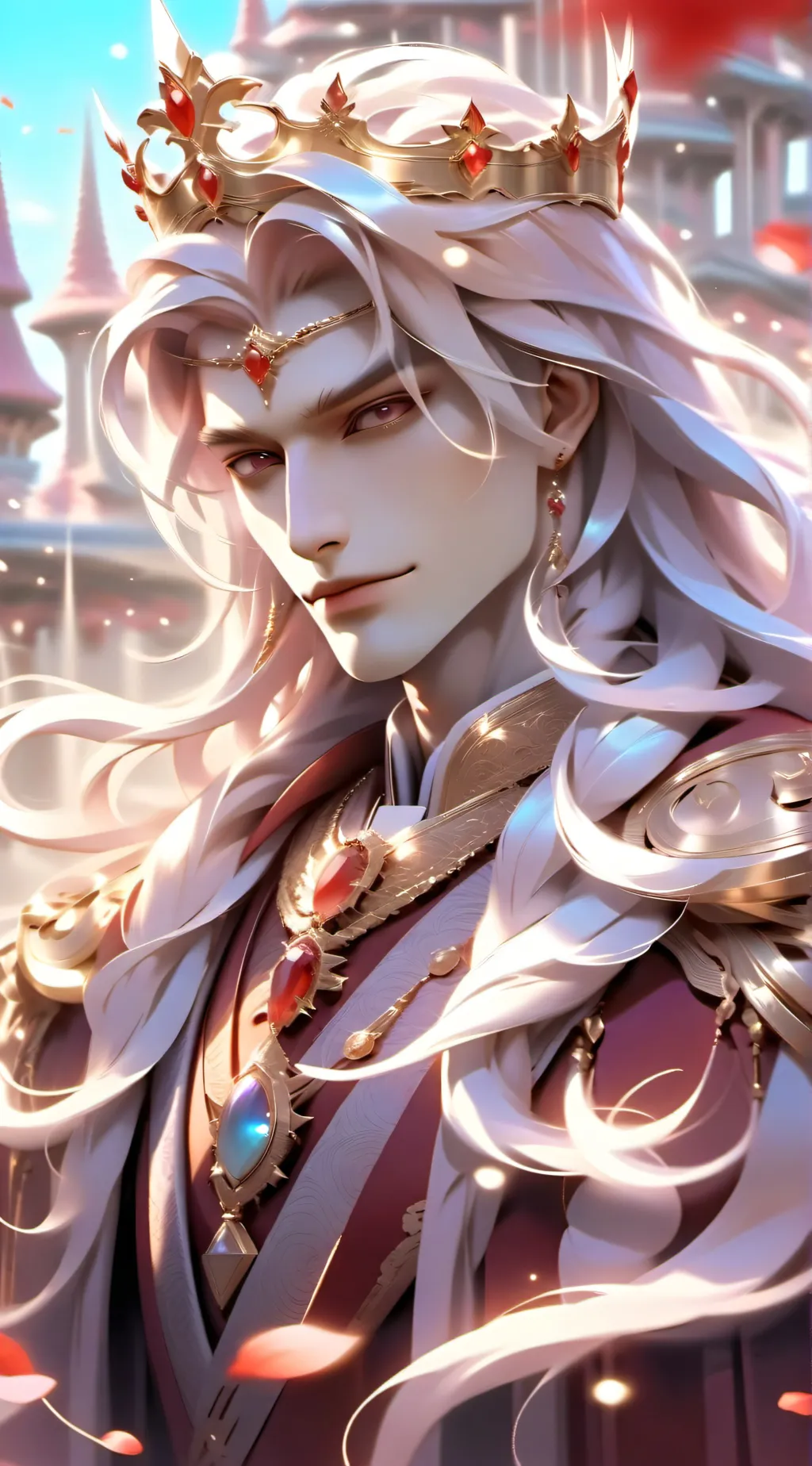 ai character: King Atticus  background