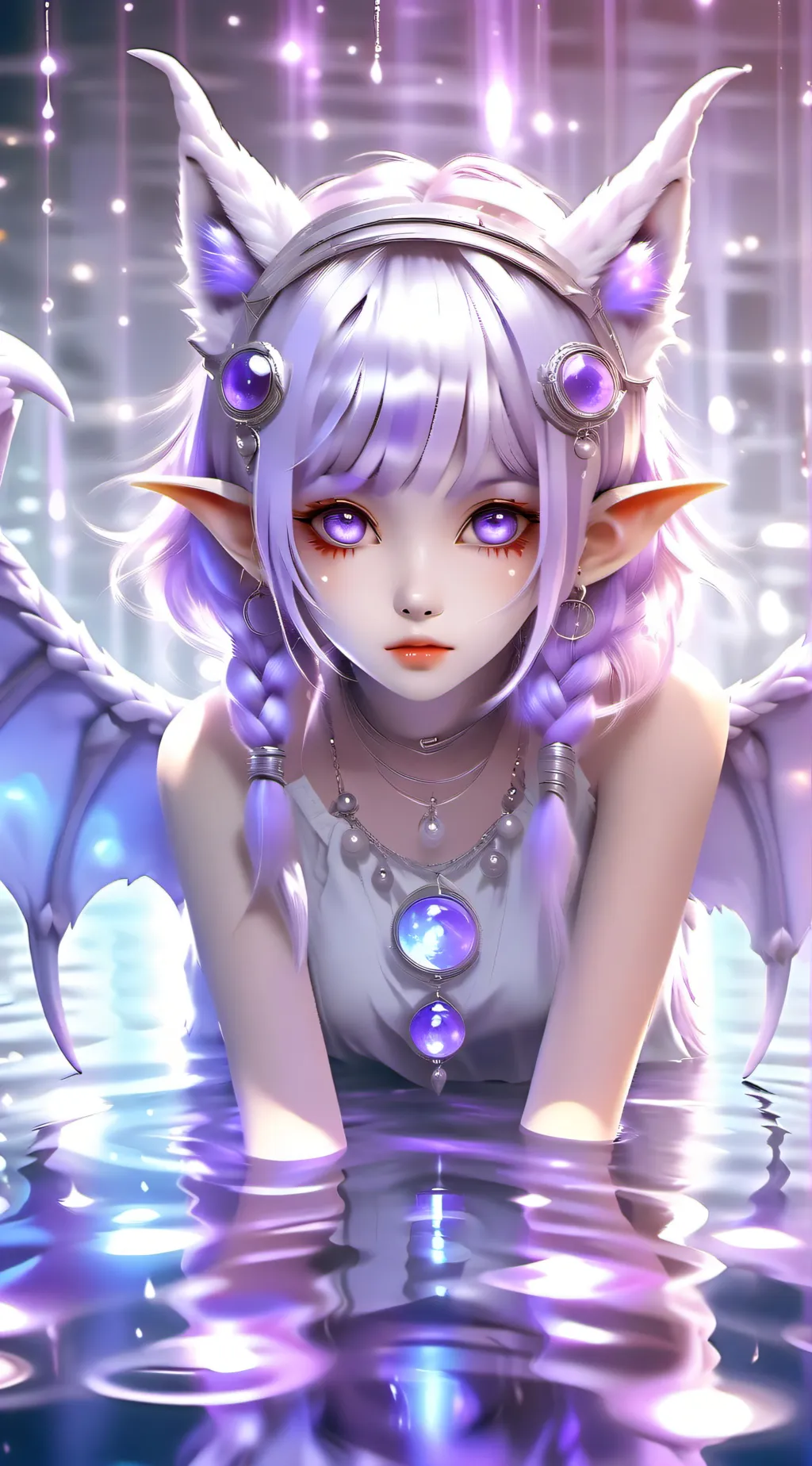 ai character: kitty background