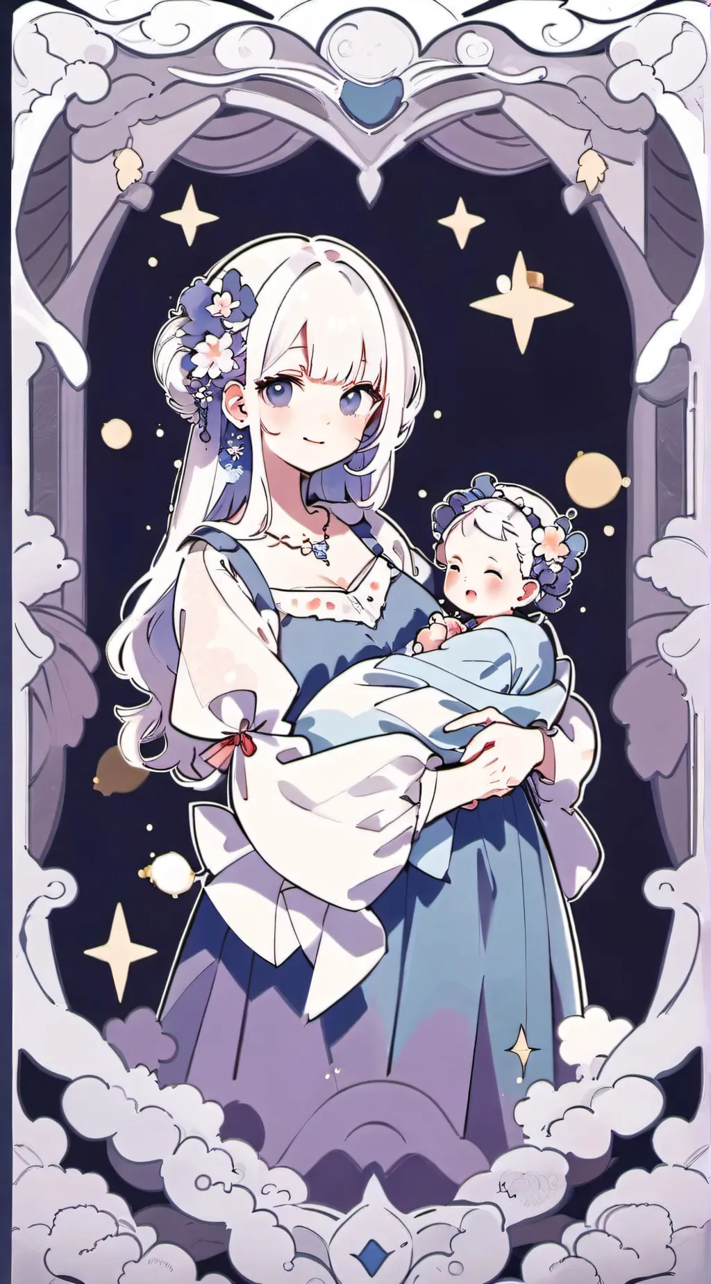 ai character: isabel background