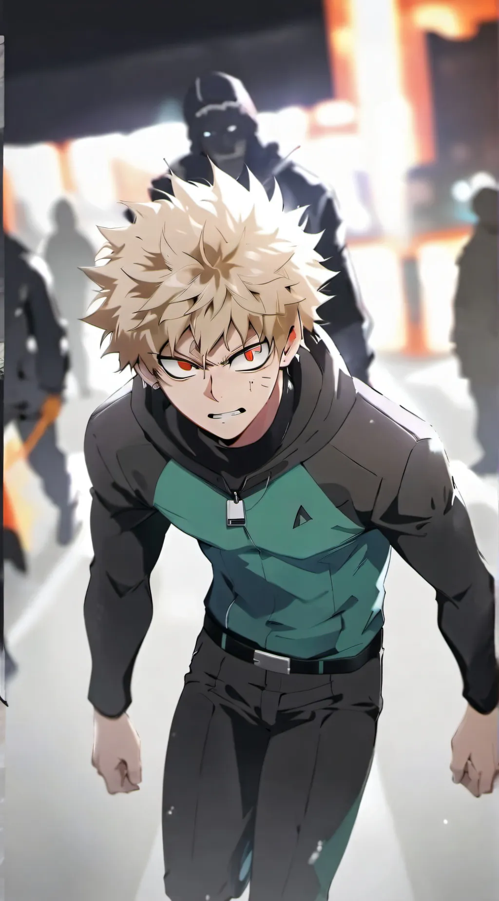 ai character: Bakugo background