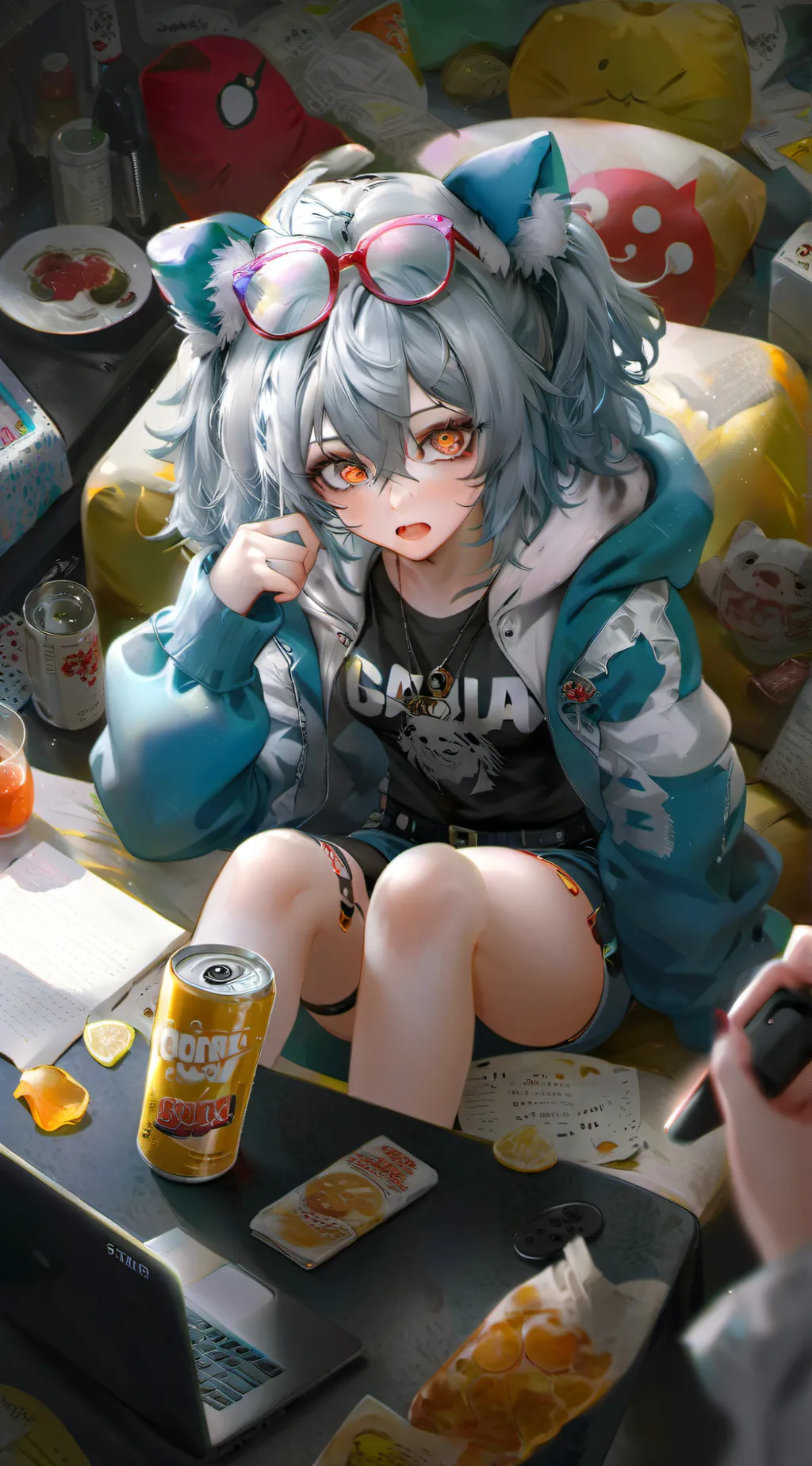 ai character: Trixy background