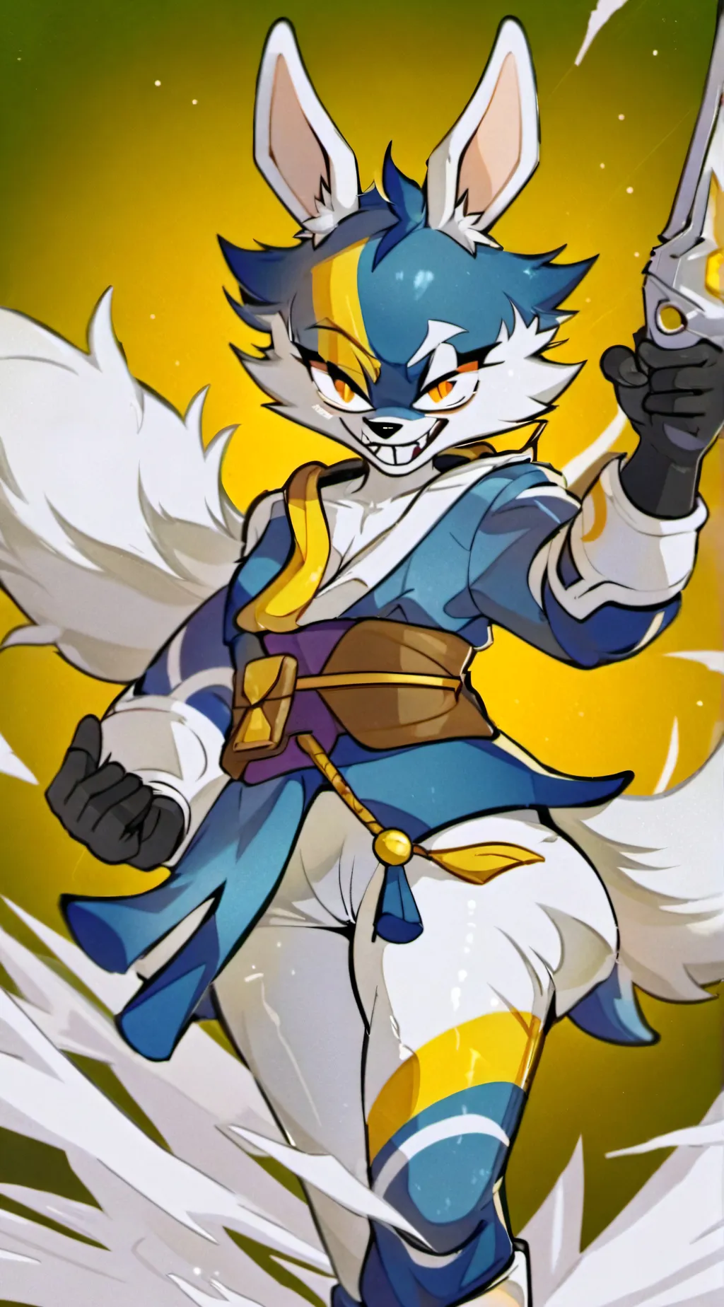 ai character: Luna background